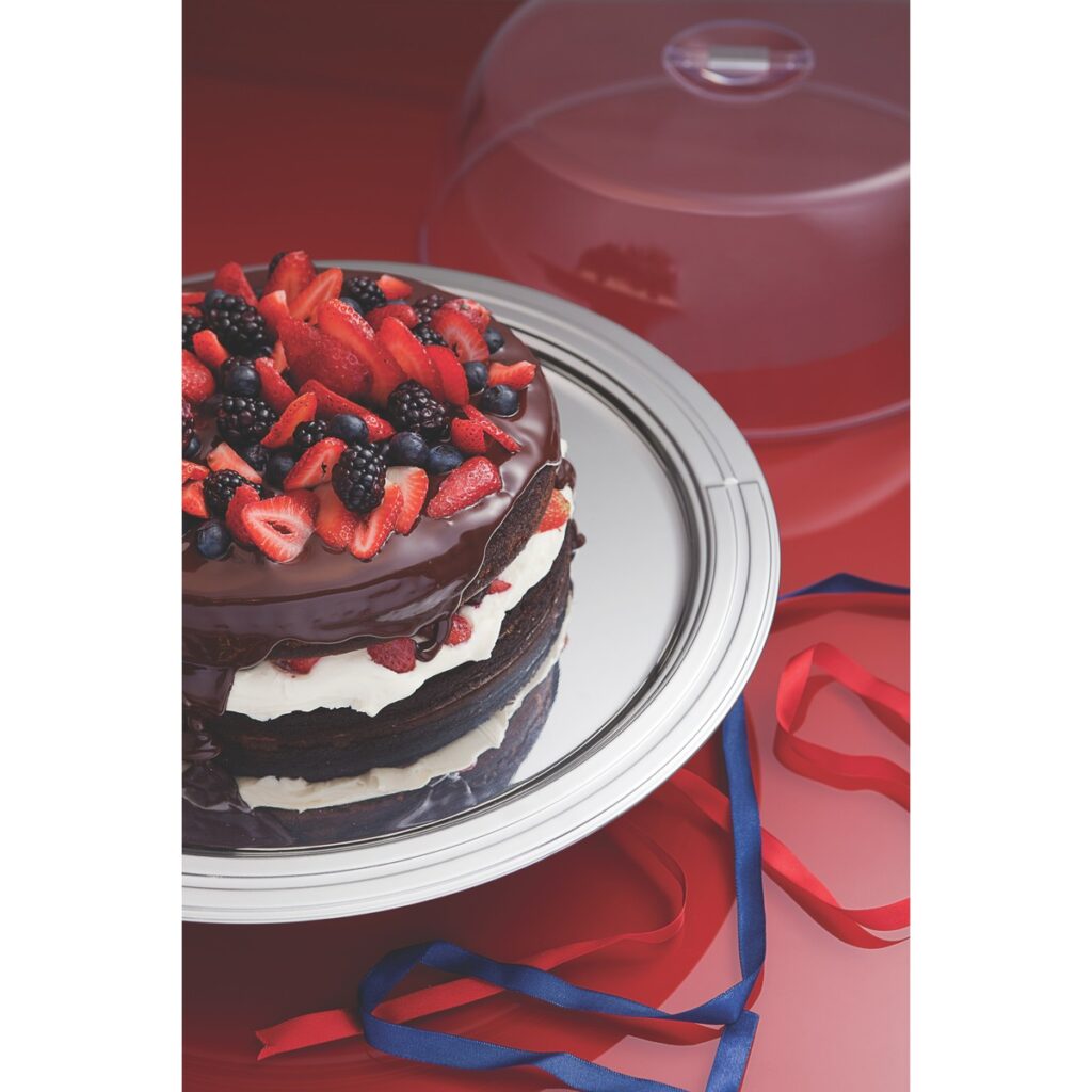 Tramontina ciclo stainless steel stand for cake 39cm